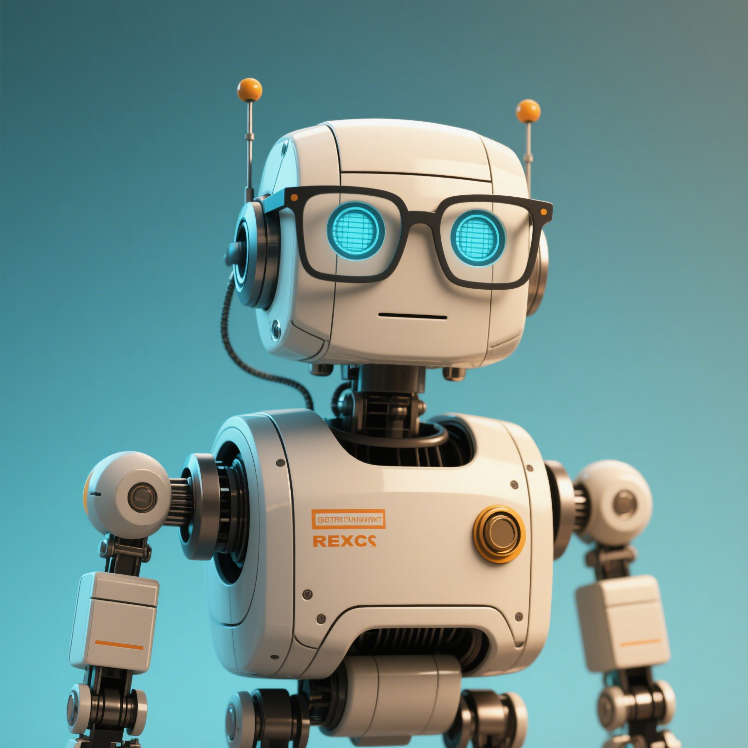 Geek style robot
